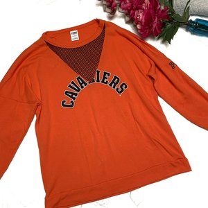 PINK, Victoria Secret UVA Cavalier Sweatshirt, LG